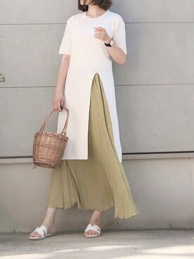 Eさん（レディース・170cm）の夏コーディネート