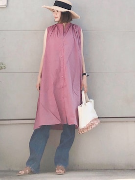 Eさん（レディース・170cm）の夏コーディネート