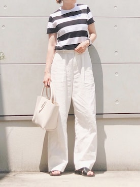 Eさん（レディース・170cm）の夏コーディネート