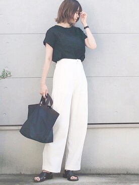 Eさん（レディース・169cm）の夏コーディネート