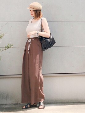 Eさん（レディース・169cm）の夏コーディネート