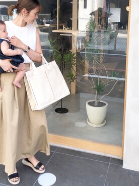 Eさん（レディース・169cm）の夏コーディネート