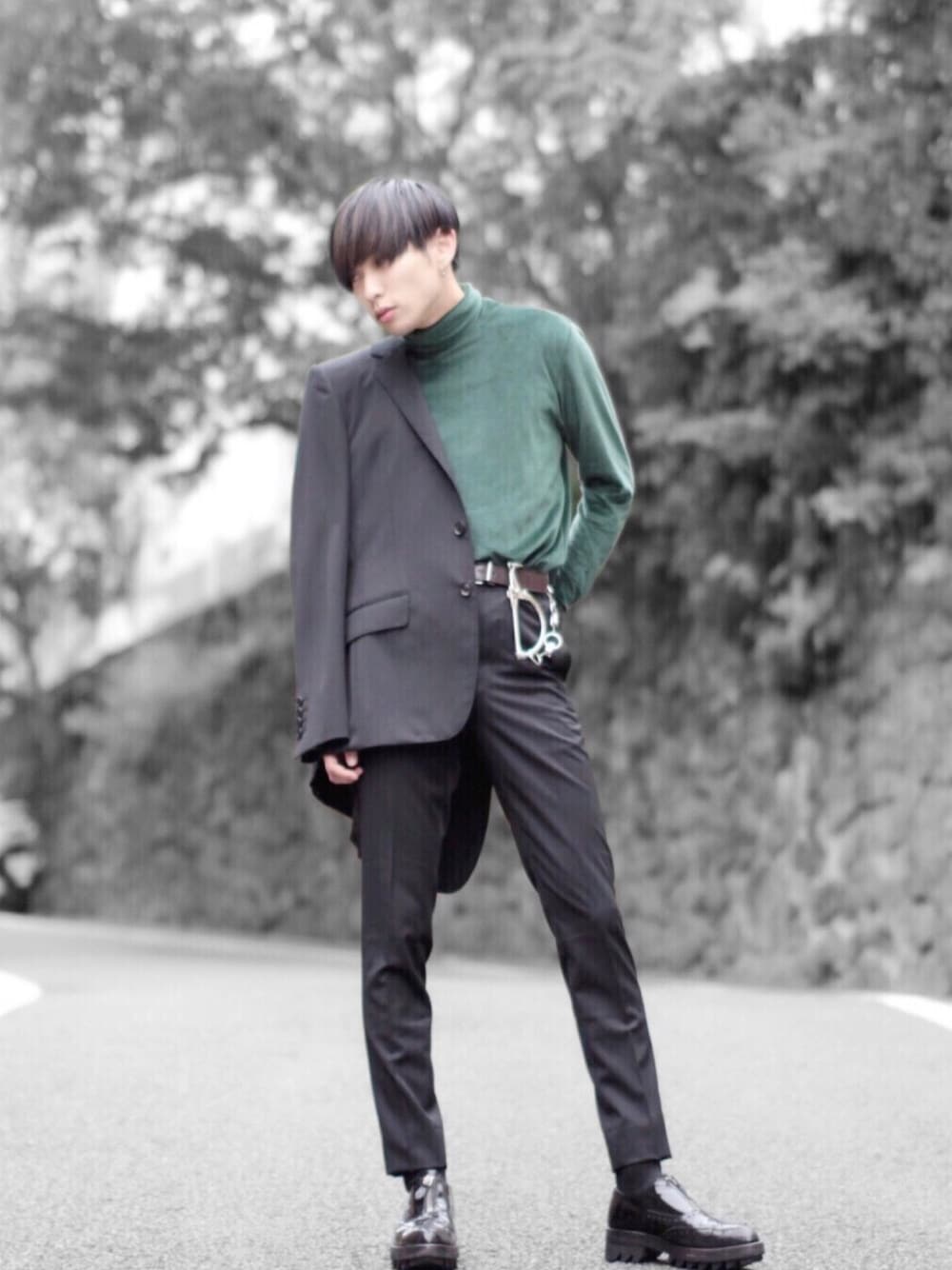 JOHN LAWRENCE SULLIVANのセットアップを使った人気ファッション