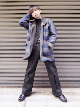 「FACTOTUM（ファクトタム）のアイテム（ブルゾン）」を使った、とむさん（メンズ・173cm）の秋コーディネート