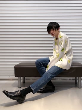 「Acne Studios（アクネストゥディオズ）のアイテム」を使った、とむさん（メンズ・173cm）の春コーディネート