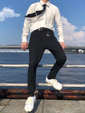 「アイテム（フォーマルスーツ/小物）」を使った、bisketoさん（メンズ・175cm・20代）の秋コーディネート