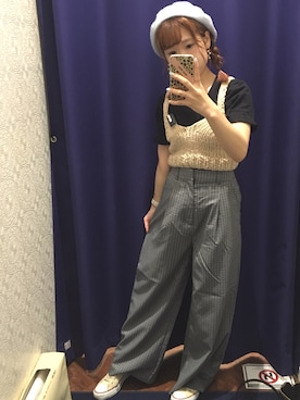 「店頭コーデ」｜あかねんさん（レディース・151cm）の夏コーディネート