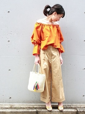 JOURNAL STANDARD 本社スタッフBさん（レディース・160cm）の春コーディネート