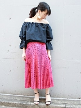 JOURNAL STANDARD 本社スタッフBさん（レディース・160cm）の春コーディネート