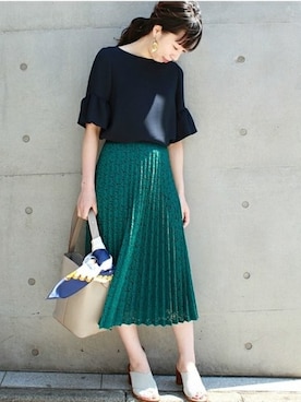 JOURNAL STANDARD 本社スタッフBさん（レディース・160cm）の春コーディネート