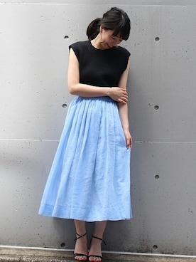 「journal standard L'essage（ジャーナルスタンダードレサージュ）のアイテム」を使った、JOURNAL STANDARD 本社スタッフBさん（レディース・160cm）の春コーディネート