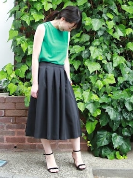 JOURNAL STANDARD 本社スタッフBさん（レディース・160cm）の夏コーディネート