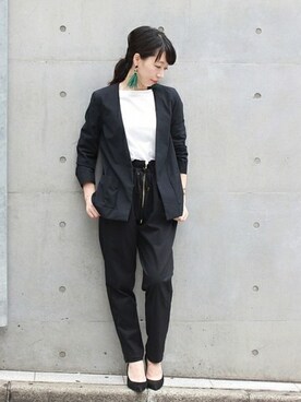 JOURNAL STANDARD 本社スタッフBさん（レディース・160cm）の夏コーディネート