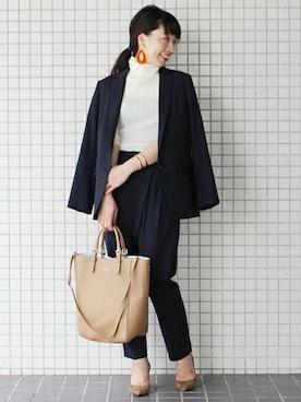 「journal standard L'essage（ジャーナルスタンダードレサージュ）のアイテム」を使った、JOURNAL STANDARD 本社スタッフBさん（レディース・160cm）の夏コーディネート