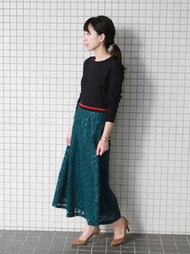 JOURNAL STANDARD 本社スタッフBさん（レディース・160cm）の秋コーディネート