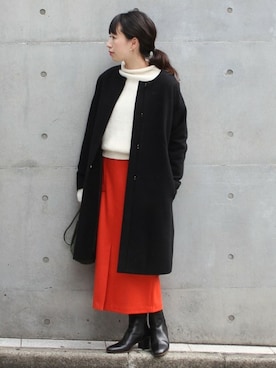 JOURNAL STANDARD 本社スタッフBさん（レディース・160cm）の秋コーディネート