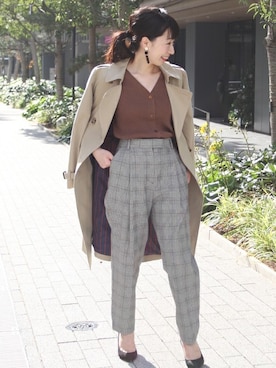 「journal standard L'essage（ジャーナルスタンダードレサージュ）のアイテム」を使った、JOURNAL STANDARD 本社スタッフBさん（レディース・160cm）の冬コーディネート