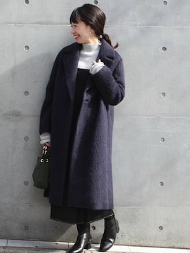 JOURNAL STANDARD 本社スタッフBさん（レディース・160cm）の冬コーディネート