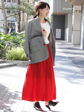 「journal standard L'essage（ジャーナルスタンダードレサージュ）のアイテム」を使った、JOURNAL STANDARD 本社スタッフBさん（レディース・160cm）の冬コーディネート