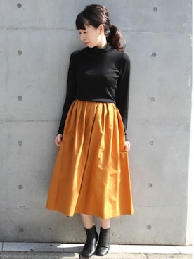 JOURNAL STANDARD 本社スタッフBさん（レディース・160cm）の冬コーディネート