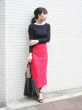 JOURNAL STANDARD 本社スタッフBさん（レディース・160cm）の冬コーディネート