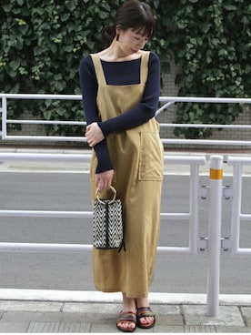 JOURNAL STANDARD 本社スタッフBさん（レディース・160cm）の冬コーディネート