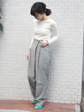 JOURNAL STANDARD 本社スタッフBさん(レディース・160cm)の冬コーディネート