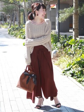 JOURNAL STANDARD 本社スタッフBさん（レディース・160cm）の冬コーディネート