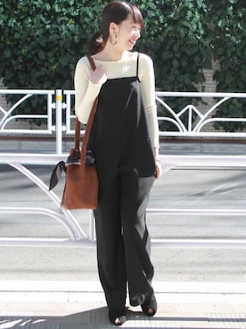 「journal standard L'essage（ジャーナルスタンダードレサージュ）のアイテム」を使った、JOURNAL STANDARD 本社スタッフBさん（レディース・160cm）の冬コーディネート