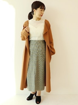 JOURNAL STANDARD 本社スタッフBさん（レディース・160cm）の春コーディネート