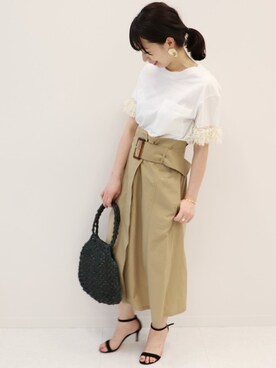 JOURNAL STANDARD 本社スタッフBさん（レディース・160cm）の春コーディネート