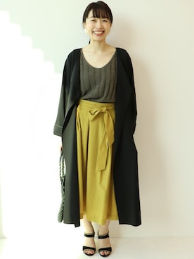 JOURNAL STANDARD 本社スタッフBさん（レディース・160cm）の春コーディネート