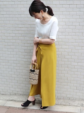 JOURNAL STANDARD 本社スタッフBさん（レディース・160cm）の春コーディネート