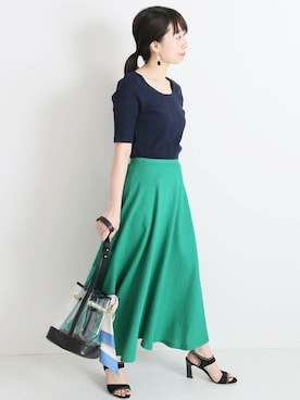 JOURNAL STANDARD 本社スタッフBさん（レディース・160cm）の春コーディネート