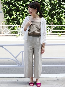 JOURNAL STANDARD 本社スタッフBさん（レディース・160cm）の春コーディネート