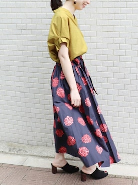 JOURNAL STANDARD 本社スタッフBさん（レディース・160cm）の夏コーディネート