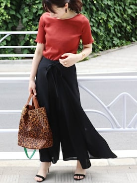 JOURNAL STANDARD 本社スタッフBさん（レディース・160cm）の夏コーディネート