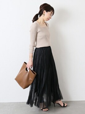 JOURNAL STANDARD 本社スタッフBさん(レディース・160cm)の夏コーディネート