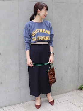 JOURNAL STANDARD 本社スタッフBさん（レディース・160cm）の夏コーディネート