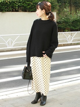 JOURNAL STANDARD 本社スタッフBさん（レディース・160cm）の秋コーディネート