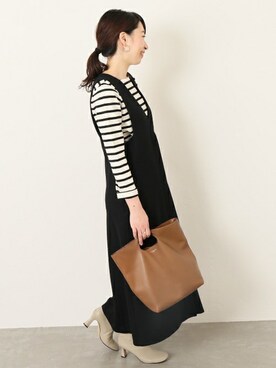 「journal standard L'essage（ジャーナルスタンダードレサージュ）のアイテム」を使った、JOURNAL STANDARD 本社スタッフBさん（レディース・160cm）の冬コーディネート