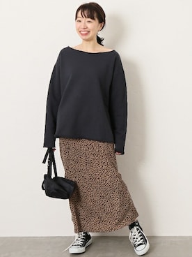 JOURNAL STANDARD 本社スタッフBさん（レディース・160cm）の冬コーディネート