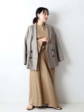 「journal standard L'essage（ジャーナルスタンダードレサージュ）のアイテム」を使った、JOURNAL STANDARD 本社スタッフBさん（レディース・160cm）の秋コーディネート