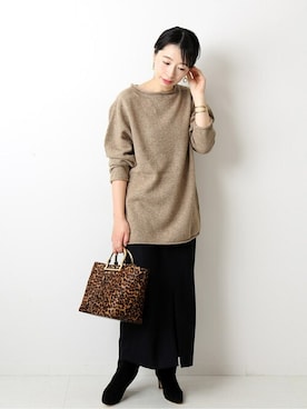 JOURNAL STANDARD 本社スタッフBさん（レディース・160cm）の秋コーディネート