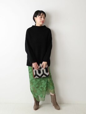 JOURNAL STANDARD 本社スタッフBさん（レディース・160cm）の秋コーディネート