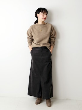 JOURNAL STANDARD 本社スタッフBさん（レディース・160cm）の秋コーディネート