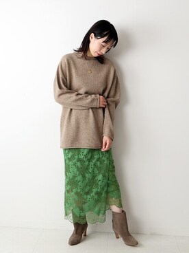 JOURNAL STANDARD 本社スタッフBさん（レディース・160cm）の秋コーディネート