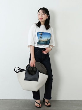 「JANE SMITH / JOHN SMITH（ジェーンスミスジョンスミス）のアイテム」を使った、JOURNAL STANDARD 本社スタッフBさん（レディース・160cm）の春コーディネート