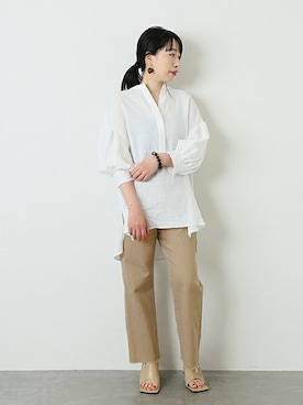 JOURNAL STANDARD 本社スタッフBさん（レディース・157cm）の春コーディネート