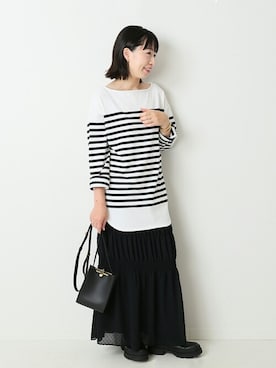 JOURNAL STANDARD 本社スタッフBさん（レディース・157cm）の秋コーディネート